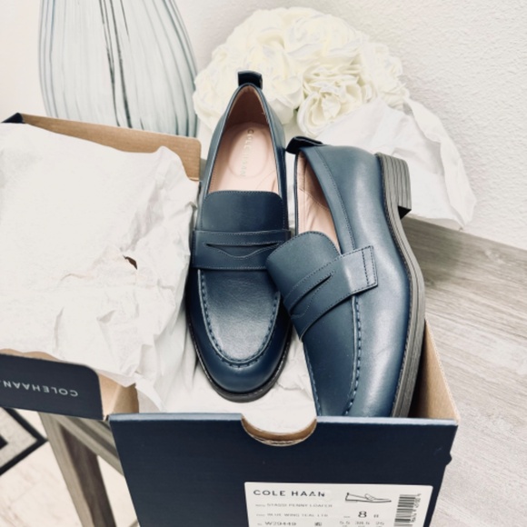 New Cole Haan Stassi Penny Loafers - Picture 2 of 5